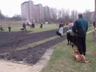 obrázek Petr Paloušek při tréninku psů